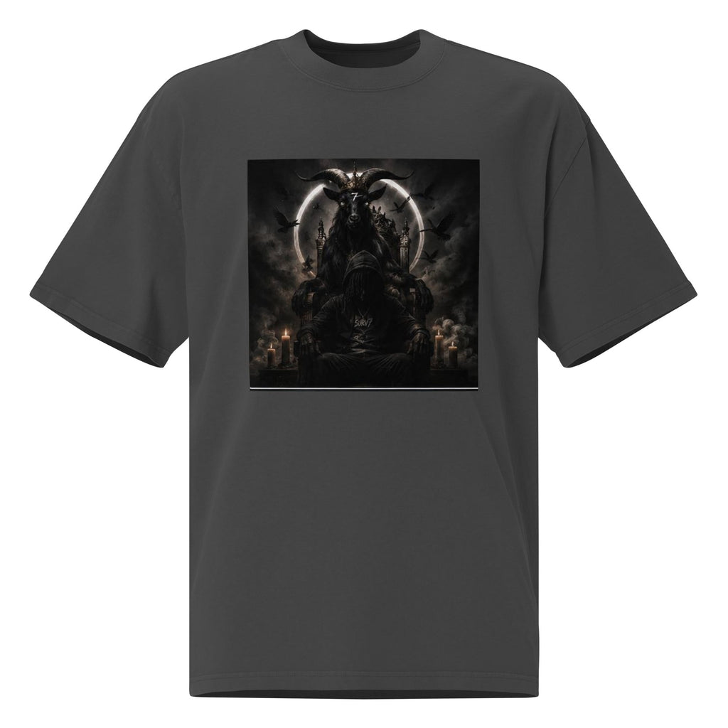 Surv7 Oversized faded t-shirt - Surv Store 7