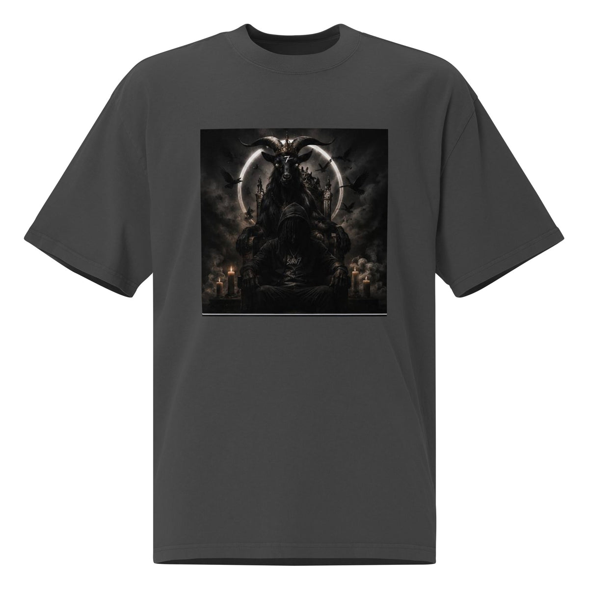 Surv7 Oversized faded t-shirt - Surv Store 7