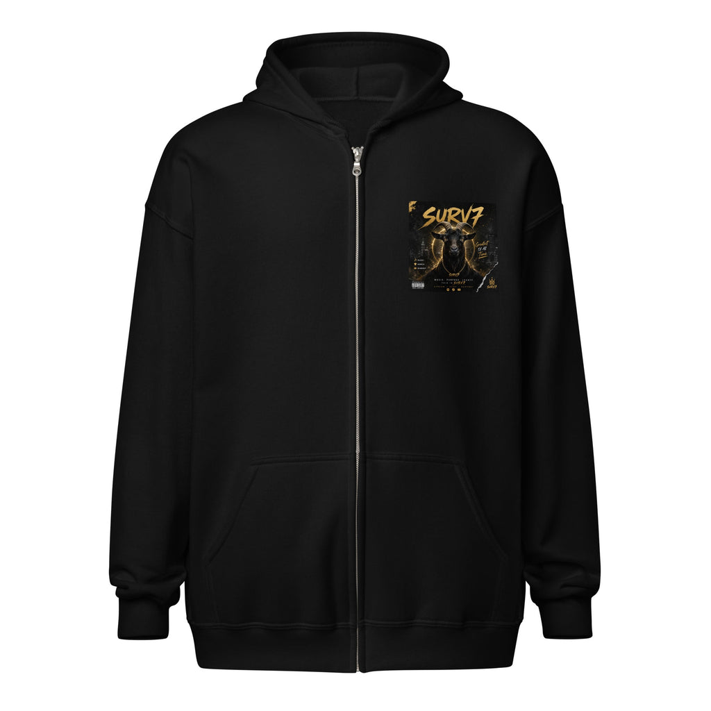 Surv7 Unisex heavy blend zip hoodie - Surv Store 7