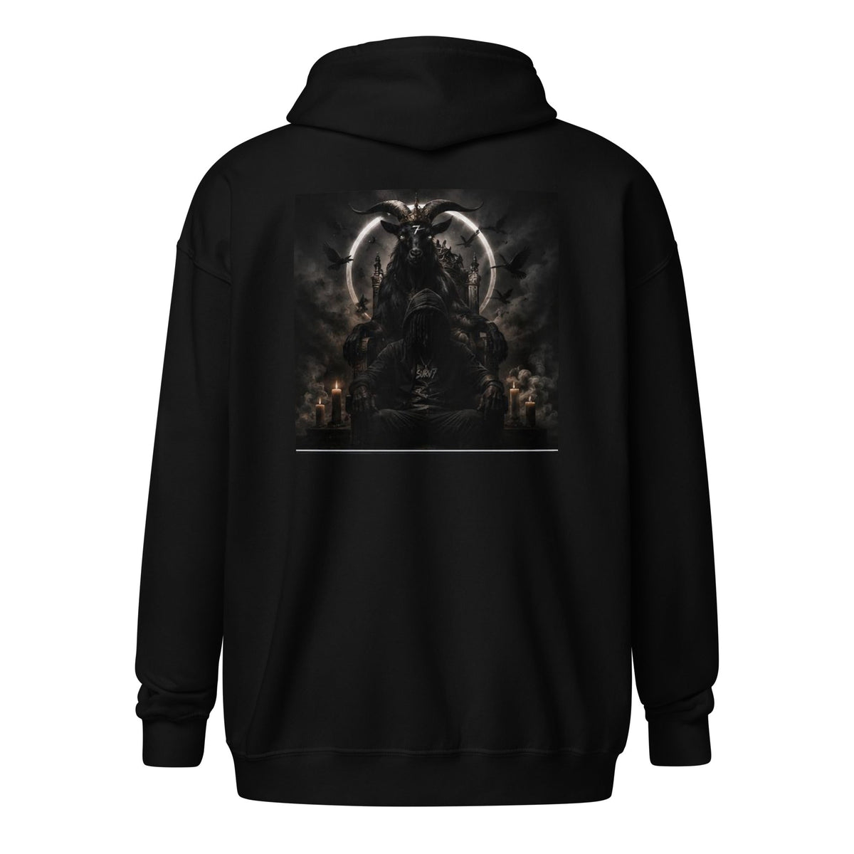 Surv7 Unisex heavy blend zip hoodie - Surv Store 7