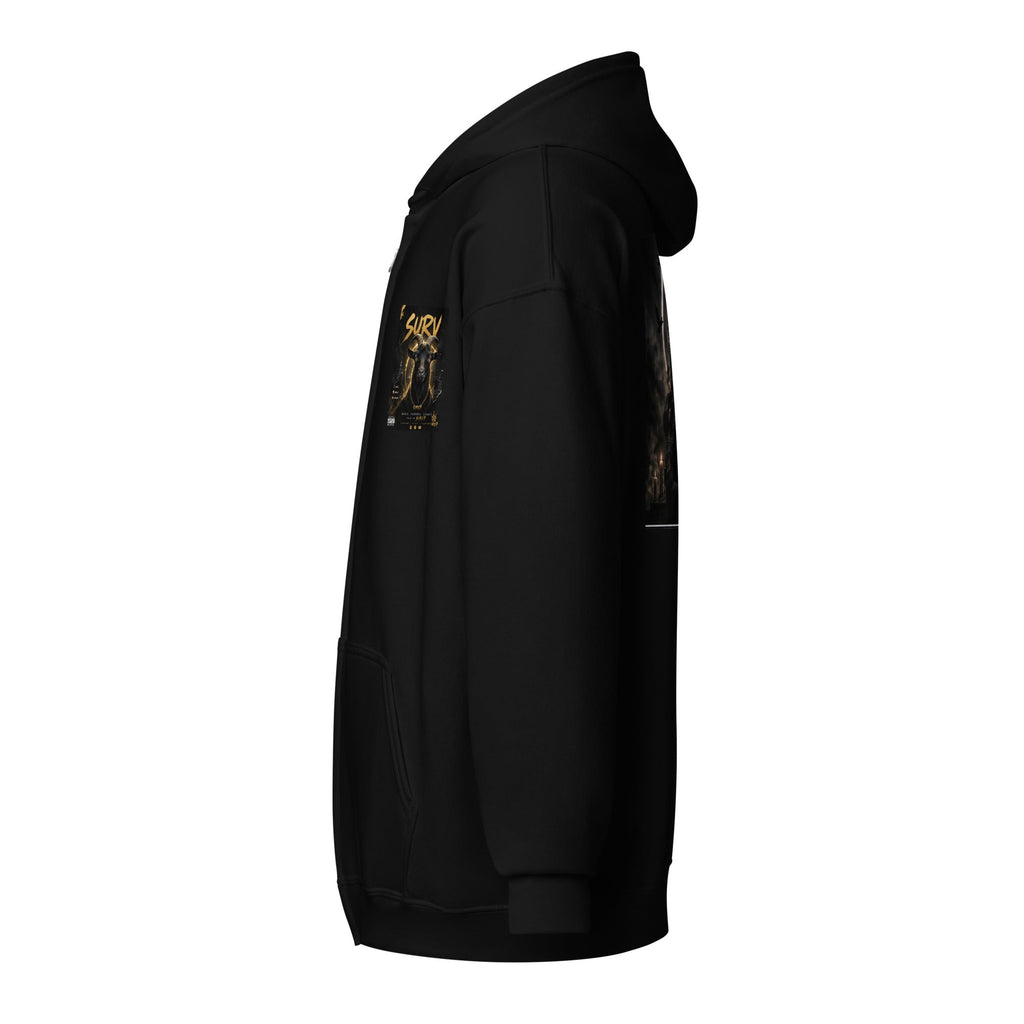 Surv7 Unisex heavy blend zip hoodie - Surv Store 7
